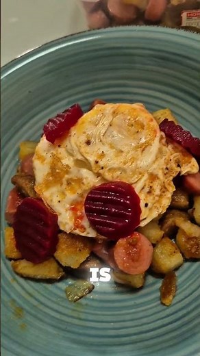 Homemade Pytt i Panna, but... something is missing 😱 #KetchupLovers #Pyttipanna