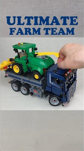 The Perfect Match: LEGO Technic 42203 & 42168! 🚜🚛