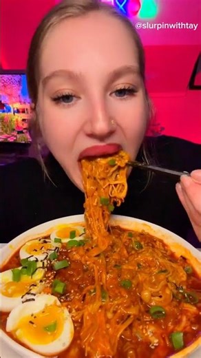 🌶️🍜 Extreme Cheesy Buldak Noodles Feast 🔥 #mukbang #buldak #asmr #mukbangcompilation