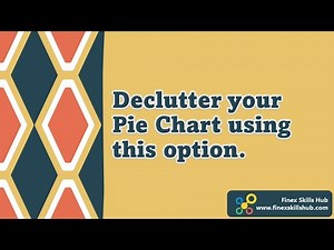 Declutter your Pie Chart using this option