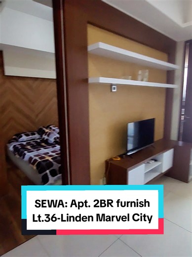 SEWA Murah Apartemen 2BR 📍The LINDEN-Marvell City di Ngagel, Sby 2 bedroom mewah Kamar lantai parquet Full Furnished Ada sofa dan meja makan Lantai 36-05 City view Ada 3 unit AC, TV digital, kulkas 2P, kompor listrik, WH Sewa: 45jt/tahun ⭐️⭐️ DM ira for info 082230010080 XAVIER MARKS PIONEER #apartemenmurah #sewaapartemensurabaya #sewaapartemenmurah #apartemensurabayamurah #sewaapartemen
