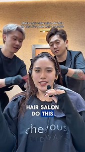 🤩 15 steps of scalp & hair protection, built into every colour / perm / smoothening. 🚫 No extra hours. 🚫 No nonsense. 🚫 No upselling. ✨ Chez Vous: HideAway is the world’s first hair salon to introduce 15-step TrichoFusion hair services, we’ve reimagined hair appointments to do more (without adding hours to your salon visit). 💇🏼‍♀️ Chez Vous: HideAway 🏡 391B Orchard Road Ngee Ann City Tower B 14-04, Singapore 238874 📲 65 6219 3558 📧 hideaway@chezvoushair.com #chezvoushideaway #chezvousha