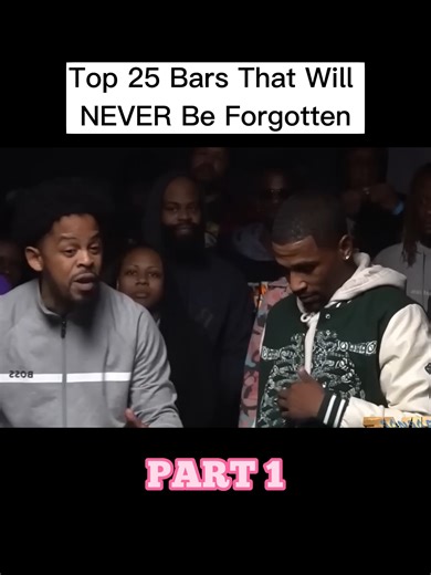 Part 1 - Top 25 Bars That Will NEVER Be Forgotten #rapbattle #music #show #hiphop #the #rap #game