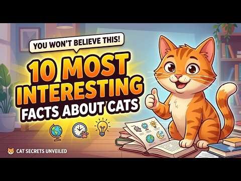10 Most Interesting Facts About Cats | Amazing Cat Facts You Didn’t Know