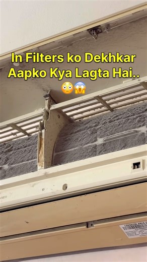 “AC Ke Gande Filter Ko Saaf Kar Ke Lagana – full experiment