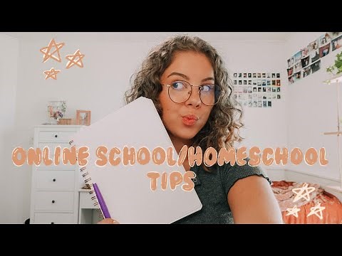 tips for online school/homeschool || how I graduated 2 YEARS EARLY