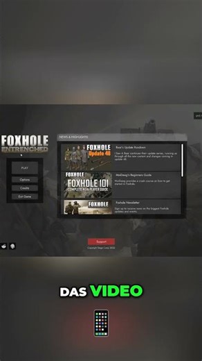 Foxhole Anfänger Guide: Erste Schritte & Tipps #shorts