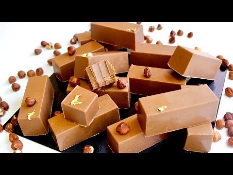 LA RECETTE DU CHOCOLAT GIANDUJA (PRALINÉ) ,tellement bon et facile à faire