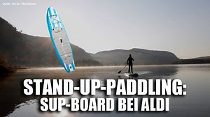 Angebot bei Aldi: Stand-Up-Paddling-Board