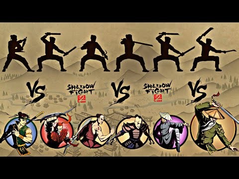 Shadow Fight 2 | Only Lynx and Bodyguard Weapons vs Hermit and Bodyguards