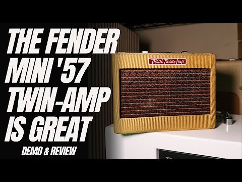 The Fender Mini '57 Twin Amp - Demo & Review