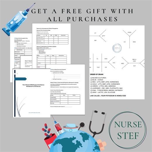 CCRN Study Planner Workbook, Critical Care Study Guide, 8-week Test Prep for ICU, Intensive Care Nurse, ICU Nurse Test Plan Guide - Etsy