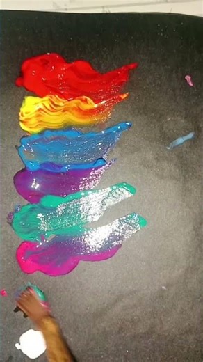 How to use paints for biggners, I could be Red ♥️ #art&craft #sketching #1msubscribers #shortsvial