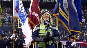 Thank you to 7-time Grammy nominee, 6-time GMA Dove winner, and Seattle Native Natalie Grant for singing last night's National Anthem. 🇺🇸 | Seattle Seahawks