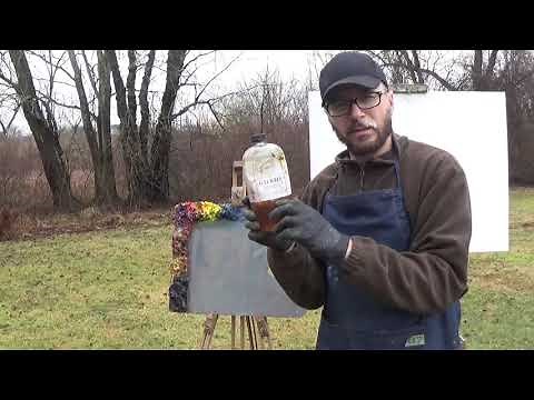 Kyle Buckland Plein Air Oil Painting Demonstration Beginner Lesson #1 Art