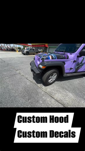 Black Panther Custom Hood & decals #marketing #advertisement #wrap#stripes #carwrap #TDG #doordecals #decals #stickers | TDG Centerville