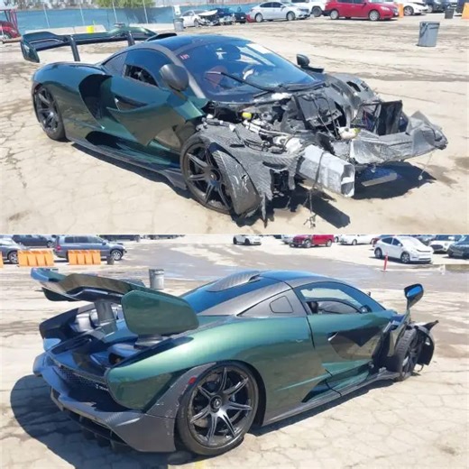 YouTuber Totals $1.3-Million McLaren Senna, Heads to Auction
