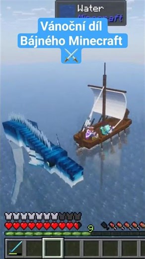 Mořský drak na Vánoce #minecraft #hry #czgaming