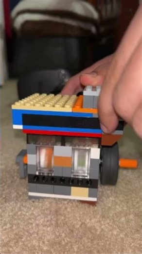 Inline 2 paper headvalve lego vacuum engine #engineering #lego #legovacuumengine #moc