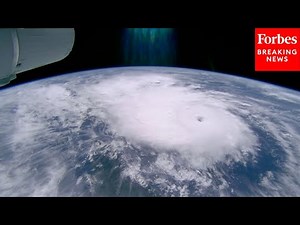 AERIAL VIEW: Hurricane Melissa Captured From Space By Camera Mounted On International Space Station