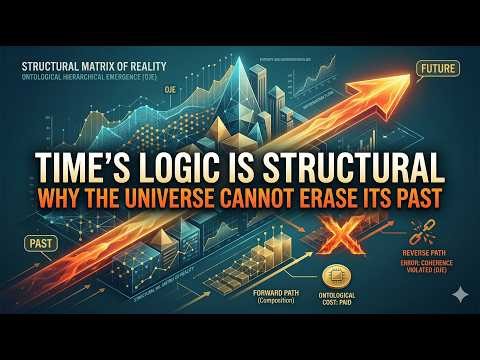 The Structural Logic of Time Why the Universe Cannot Erase Its