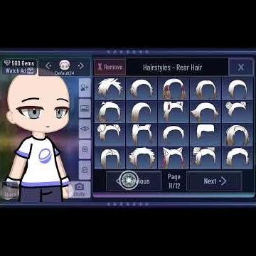 creando mi oc en gacha club #hiphop #gachaclub