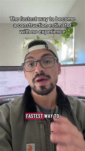 If you want to land your first job in construction estimating without a degree or previous experience, I recommend you start by learning the basics online through CourseCareers Construction Estimating Course. The link to their free course is in my profile. #construction #estimating #careerchange #constructionlife #careertok