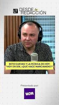Beto Cuevas and today's music: "What is Marcianeke doing these days?"