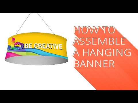 How to Assemble a Hanging Banner