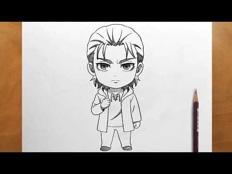 How to Draw Eren Yeager Chibi | Attack on Titan Drawing