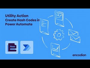 Create Hash Codes in Power Automate