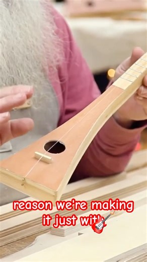 Your first stringed instrument should have one string, then add strings as your skills improve…