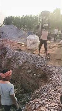 swimming pool work before tie beam placing