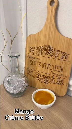 Mango crème brûlée #ytstudio #ytstudioes #tiktok #youtubeshorts #shorts #shortsfeed #fyp #youtube