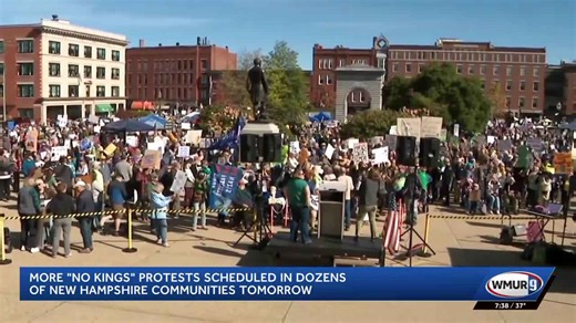 'No Kings' protests planned in the Granite State for Saturday
