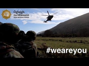 Who are the men and women of the Defence Forces? What do we do? Why do we serve? #weareyou