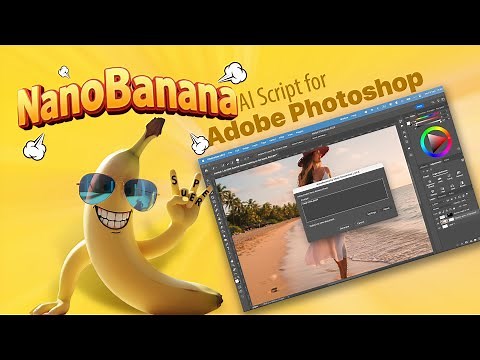 FREE To Use Nano Banana Inside Photoshop without external routers | Free script for Adobe Photoshop