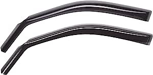 WeatherTech Custom Fit Side Window Deflectors for Trax, Encore - (80729), Front Pair - Dark Tint