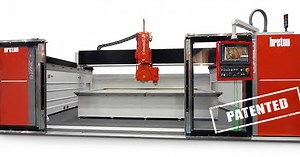 NEW Breton Combicut 5 axis - bridge saw Waterjet for ceramic, stone, marble and granite