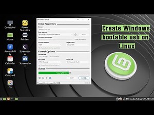 How to make windows 11 bootable usb on linux