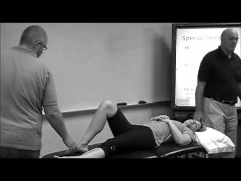 Knee Examination - McMurray's Meniscus test