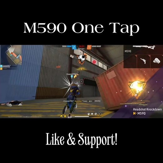 M590 is SICK! #freefire #viral #shorts #gaming #oc #garenafreefire #gameplay