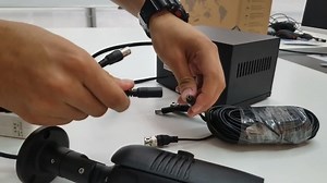 Watch how to connect the AHD security camera system on Amazon Live