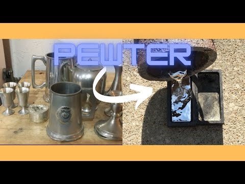 Pewter: The Easiest Metal to Cast [METAL MELT]
