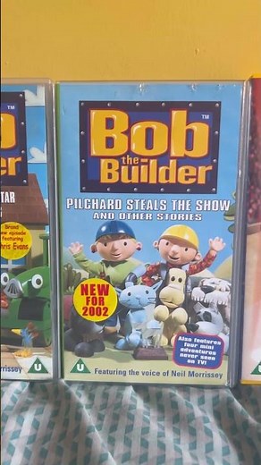 My Bob the Builder VHS Collection (Currently)