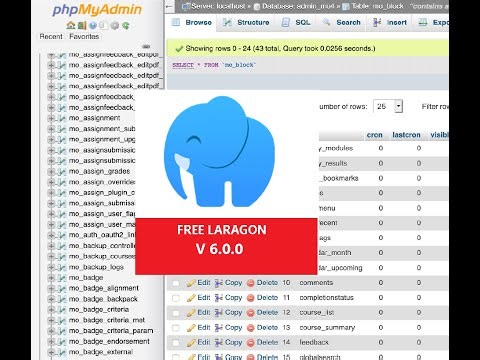 How to Install FREE Laragon V6.0.0 with phpMyAdmin