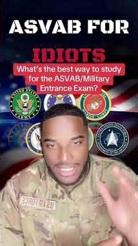 Studying for the Asvab 2025