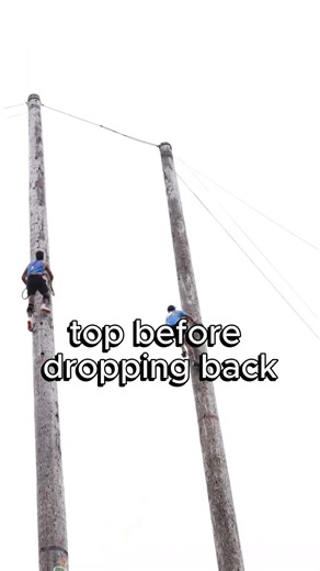 This Pole Climbing Competition Had Everyone Shook #climbing #sports #unexpected