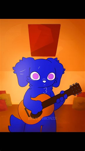 Bruce Bronze on Instagram: "Through thick and thin. . This was supposed to be a comic but, I just love making sound effects for these 😭 . #art #cats #dogs #animals #animation"