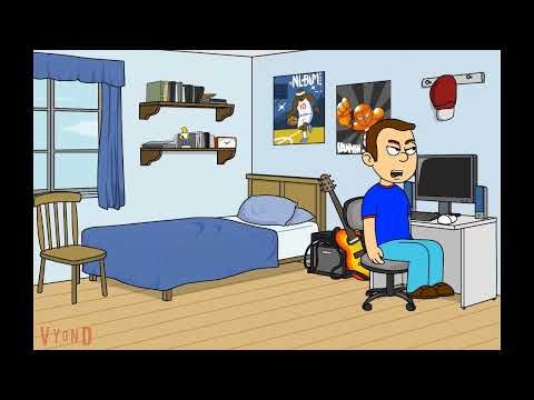 From the GoAnimate grounded archives: Jack gets a virus on his computer